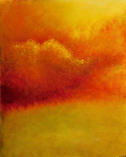 Red Sky at Night by Nalan McCandless, 絵画 for Sale on Singulart