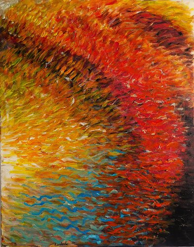Solar Flare by Nalan McCandless, 絵画 for Sale on Singulart