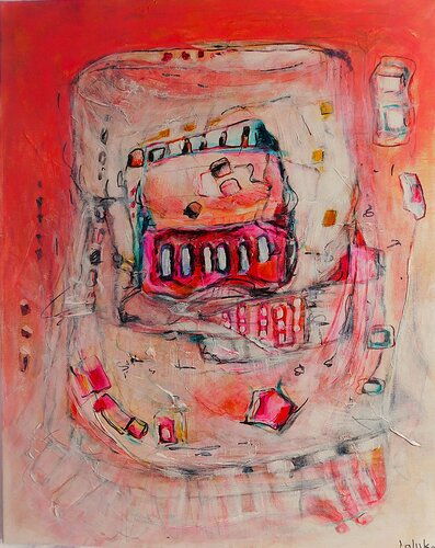 Home, Sweet Home par Nalan McCandless, Peinture en vente sur Singulart