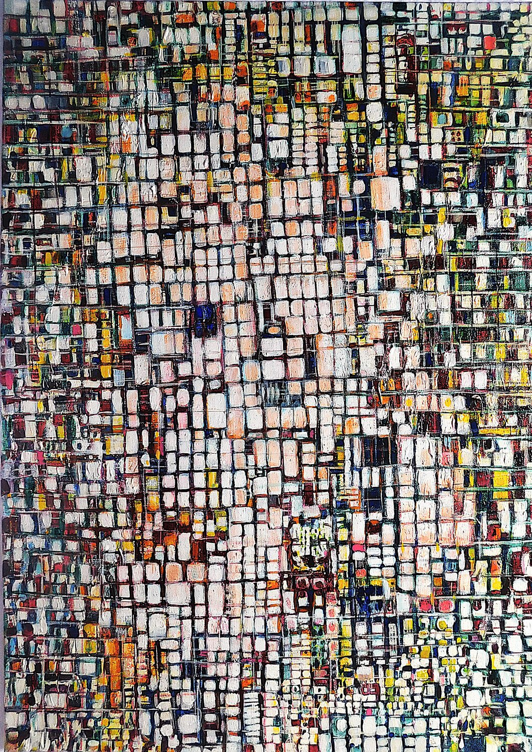 Aerial View Nalan McCandless Peinture originale à vendre