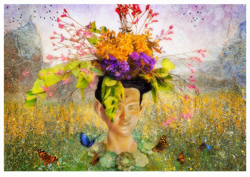 Field of Flowers by Hugh Burden, Photography for Sale on Singulart
