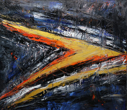 Behind the idea by Dierk Osterloh, 絵画 for Sale on Singulart