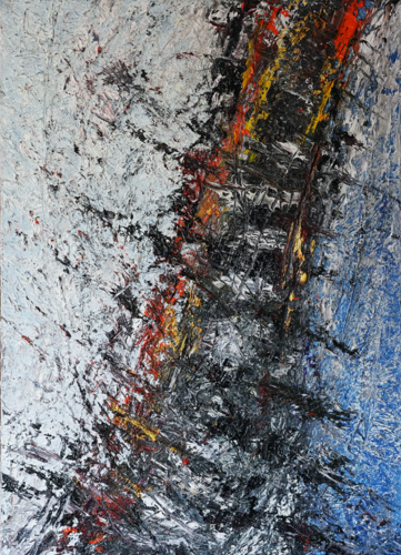 Hybris by Dierk Osterloh, Painting for Sale on Singulart