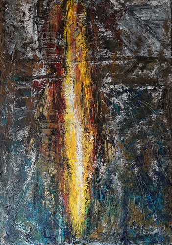 Looking for light by Dierk Osterloh, Painting for Sale on Singulart