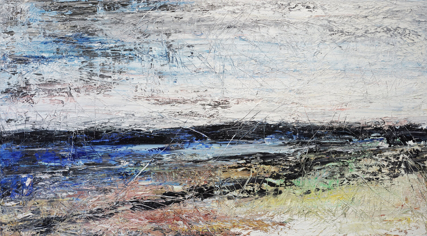 Arkadien 01 Dierk Osterloh Original painting for sale