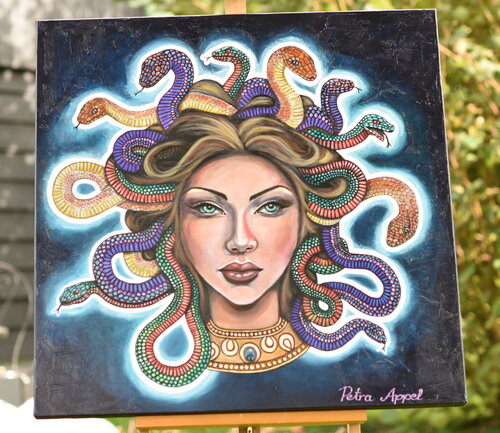 Medusa von Petra Appel, Malerei kaufen auf Singulart