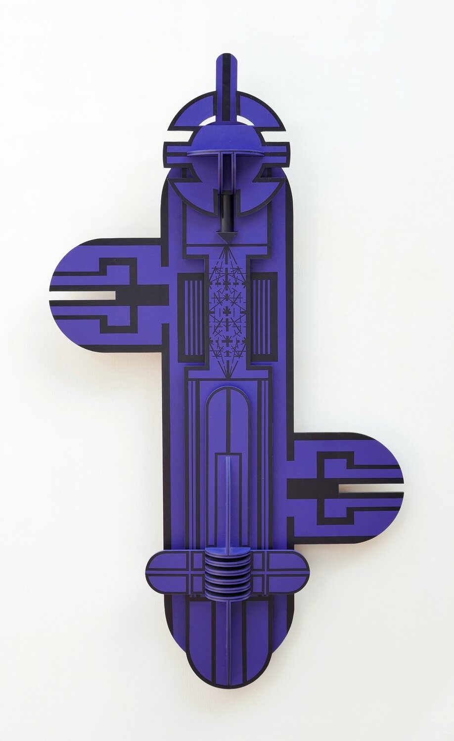 Relieve Tótem III Fco Javier Lozano Vilardell Origineel schilderij te koop