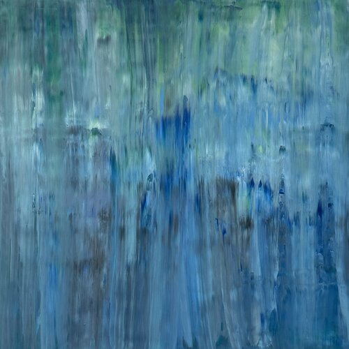 BEAUTY OF BLUE by GORAZD BRAČUN, Painting for Sale on Singulart