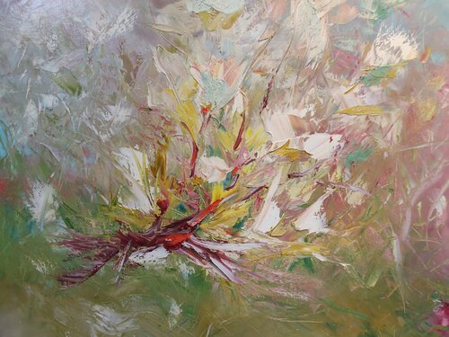 Witte bloemen by Jan Woning, Painting for Sale on Singulart