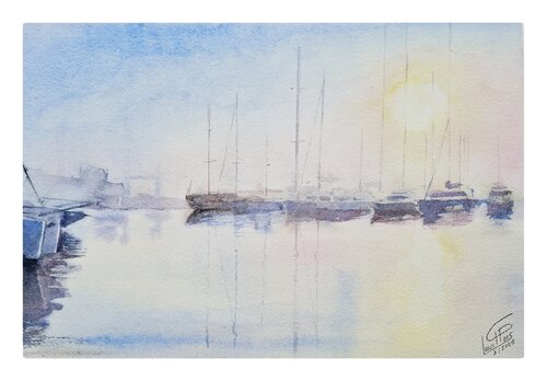 Pintado en la niebla II by Jesús García Pons, 絵画 for Sale on Singulart