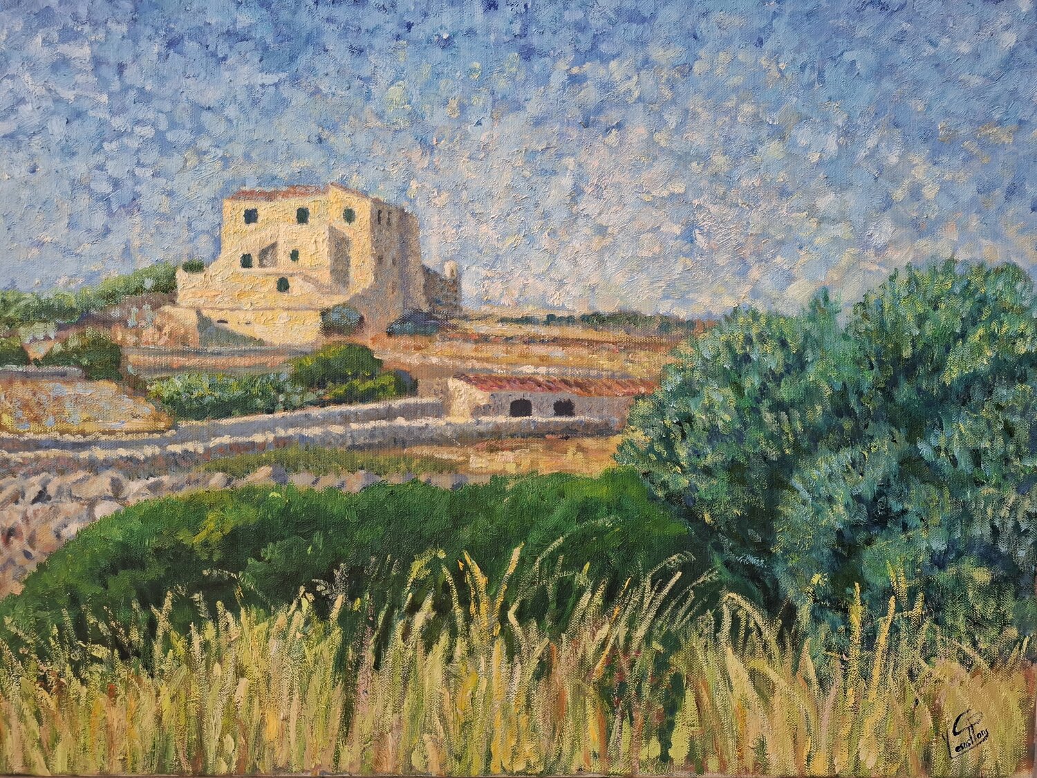 Torre del Ram Jesús García Pons Origineel schilderij te koop
