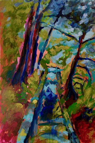 Stairway to Paradise by Mitchell Rodbell, 絵画 for Sale on Singulart