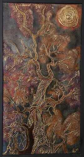 METALLIC SOUL di WuiRa Art, Pittura in vendita su Singulart