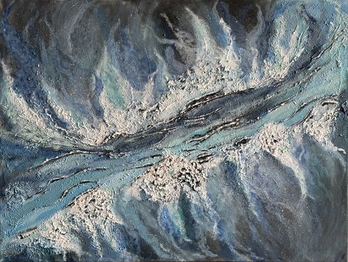 Courant de l'infini by Khristina Billen, 絵画 for Sale on Singulart