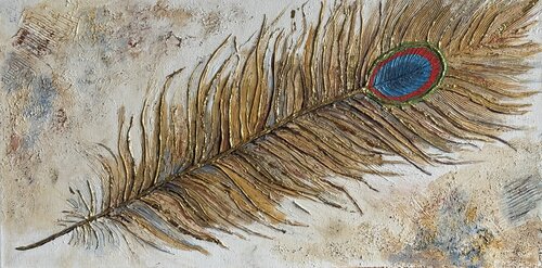 Plume de Chance by Khristina Billen, 絵画 for Sale on Singulart