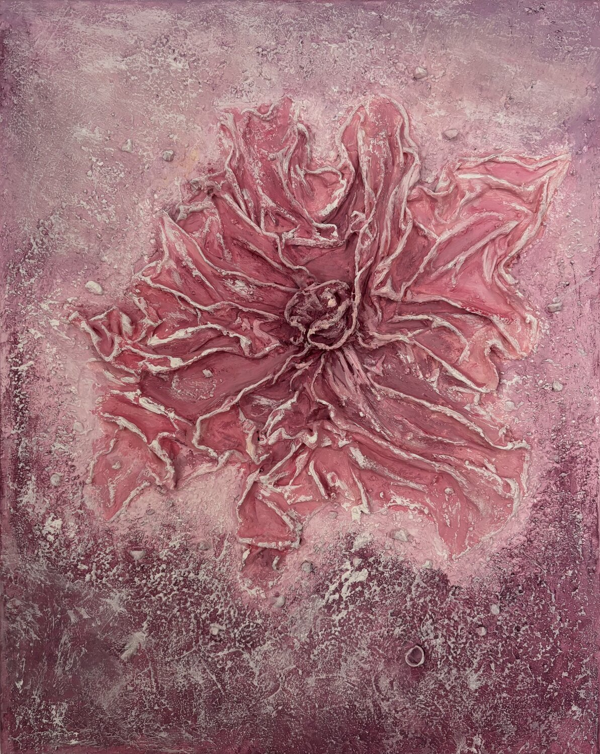 Naissance d’une Fleur Khristina Billen Origineel schilderij te koop