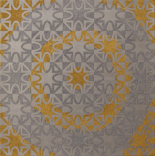 Steel and gold par Massimo Orsi, Peinture en vente sur Singulart