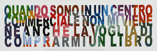 Sui centri commerciali par Massimo Orsi, Peinture en vente sur Singulart