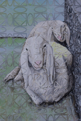 Pecore by Massimo Orsi, Painting for Sale on Singulart