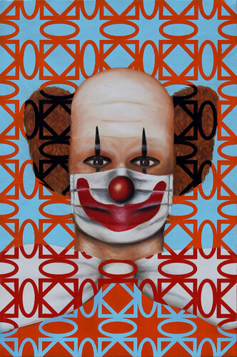 Pagliaccio by Massimo Orsi, Painting for Sale on Singulart
