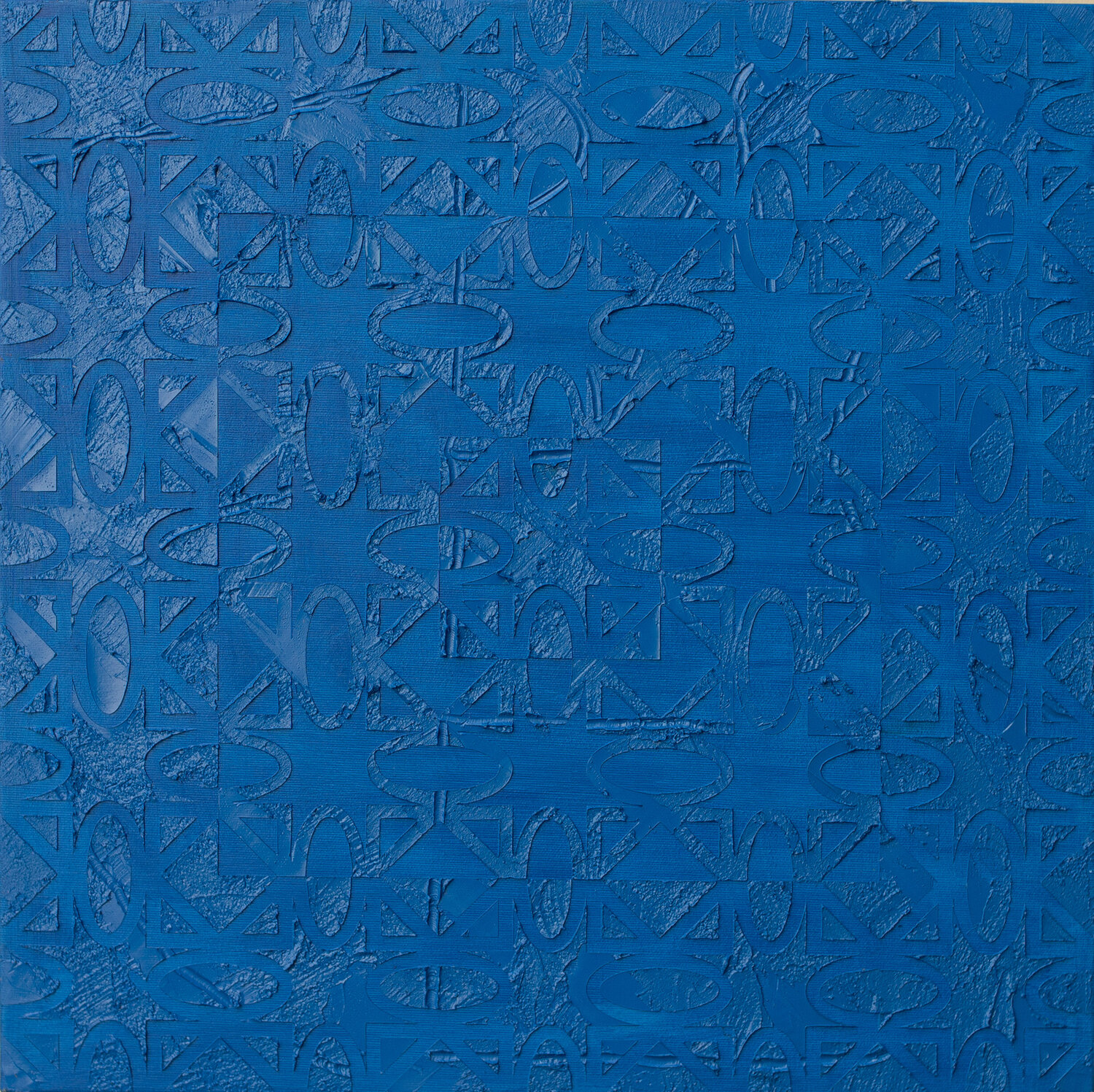 Azzurro Massimo Orsi Dipinto originale in vendita