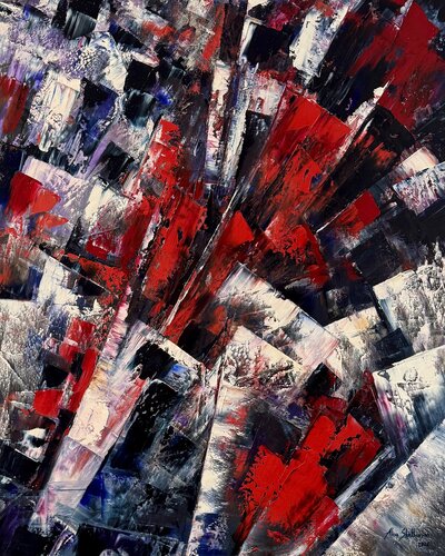 Symphony of Tension by Alisa Shirkhanyan, Painting for Sale on Singulart