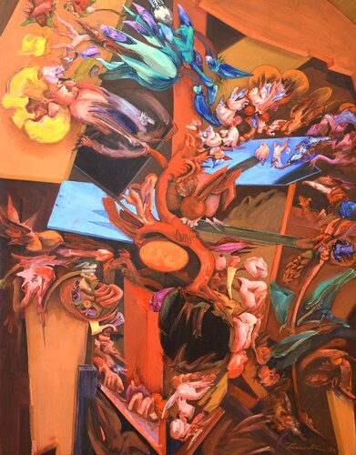 De l'Abondance by Daniel PIRROTTA, Painting for Sale on Singulart