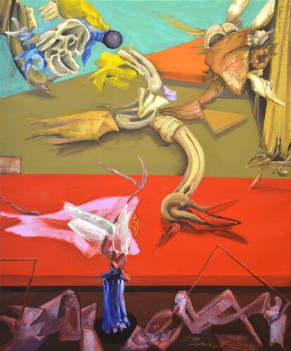 Mise en scène n°2 de Daniel PIRROTTA, Pintura a la venta en Singulart