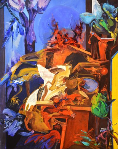 Le château englouti de Daniel PIRROTTA, Pintura a la venta en Singulart