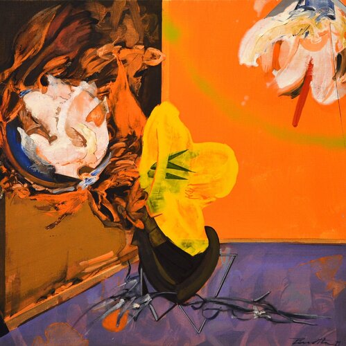 Fleur de l'Esprit par Daniel PIRROTTA, Peinture en vente sur Singulart