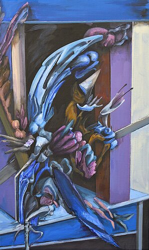 Langage des plumes de Daniel PIRROTTA, Pintura a la venta en Singulart