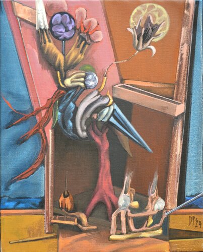 Dans la pénombre by Daniel PIRROTTA, Painting for Sale on Singulart