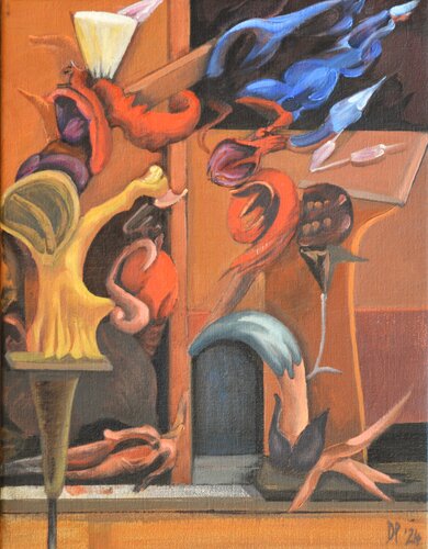 Curiosités baroques by Daniel PIRROTTA, Painting for Sale on Singulart