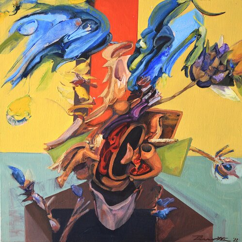 En pensant à Vincent by Daniel PIRROTTA, Painting for Sale on Singulart
