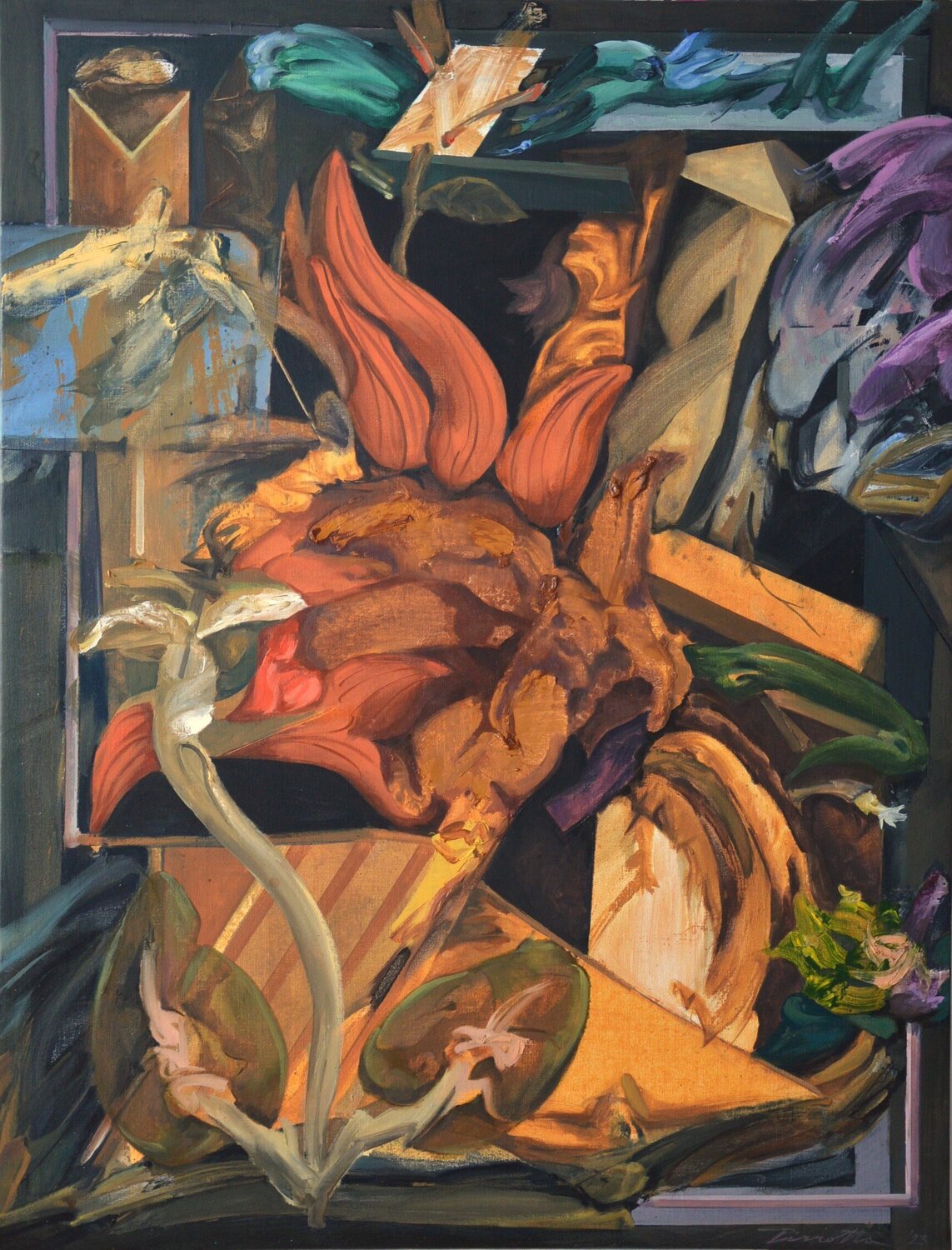 Grand Fatras Daniel PIRROTTA Original painting for sale