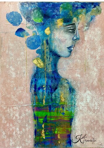 ROSE XXII di FROMENTIN Karine, Pittura in vendita su Singulart