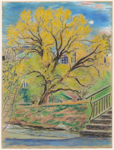 Kathe Lasniks plass de Ludvik Møller Støldal, Dibujo a la venta en Singulart