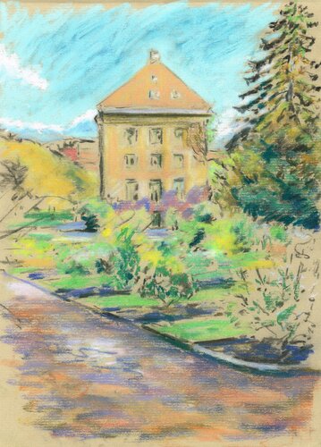 Botanic museum de Ludvik Møller Støldal, Dibujo a la venta en Singulart