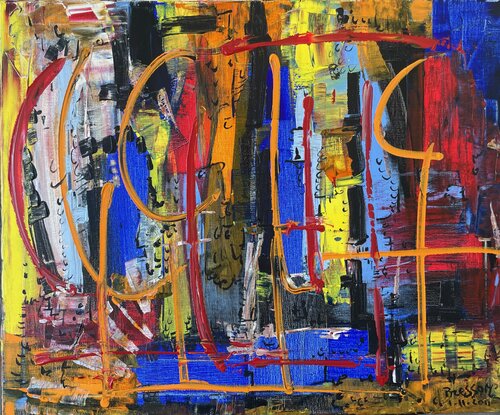 Graffitis by Claude Bresson, 絵画 for Sale on Singulart