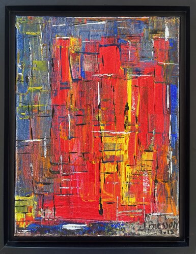 Vitrail-2 by Claude Bresson, Painting for Sale on Singulart
