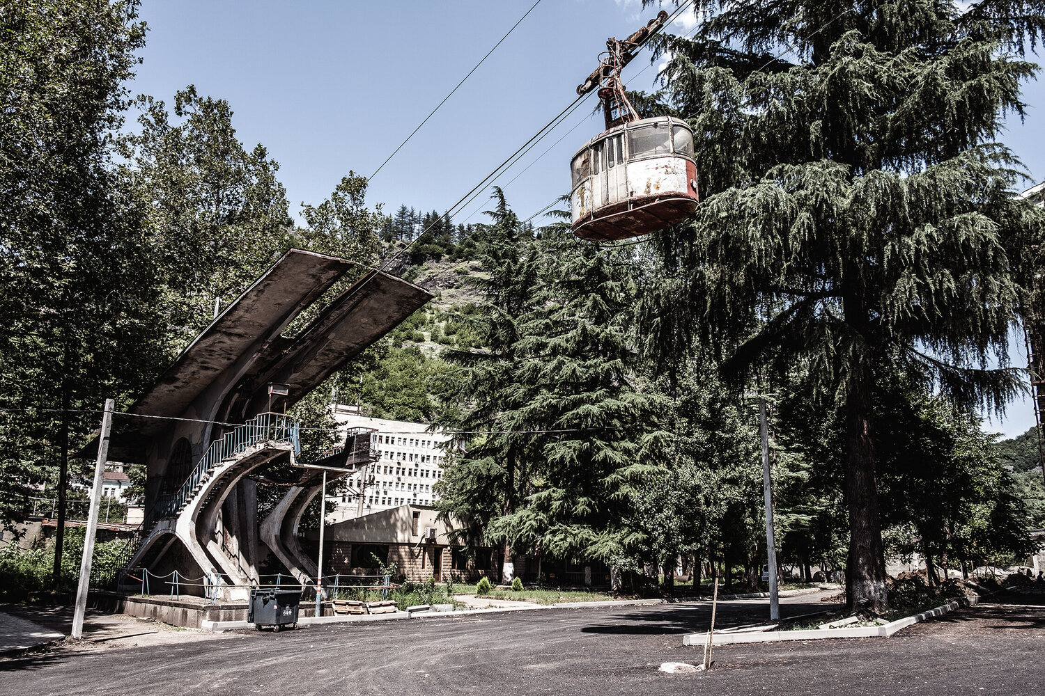 Seilbahn Harald Hund Fotografie zu verkaufen