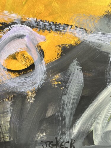 I dreamed I Arrived At The Party One Half Hour Before My Mask by Jeanne Keck, 絵画 for Sale on Singulart
