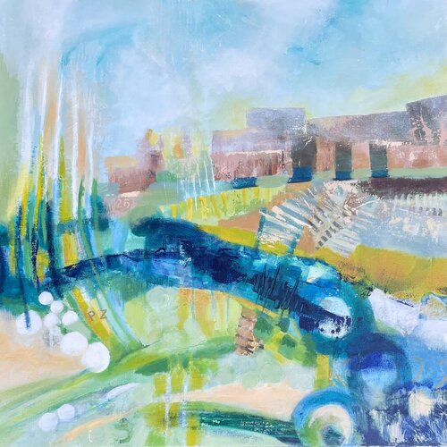 Harbour Life by Jan Park, 絵画 for Sale on Singulart
