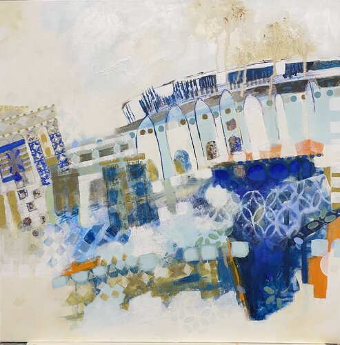Ancient Arches by Jan Park, 絵画 for Sale on Singulart