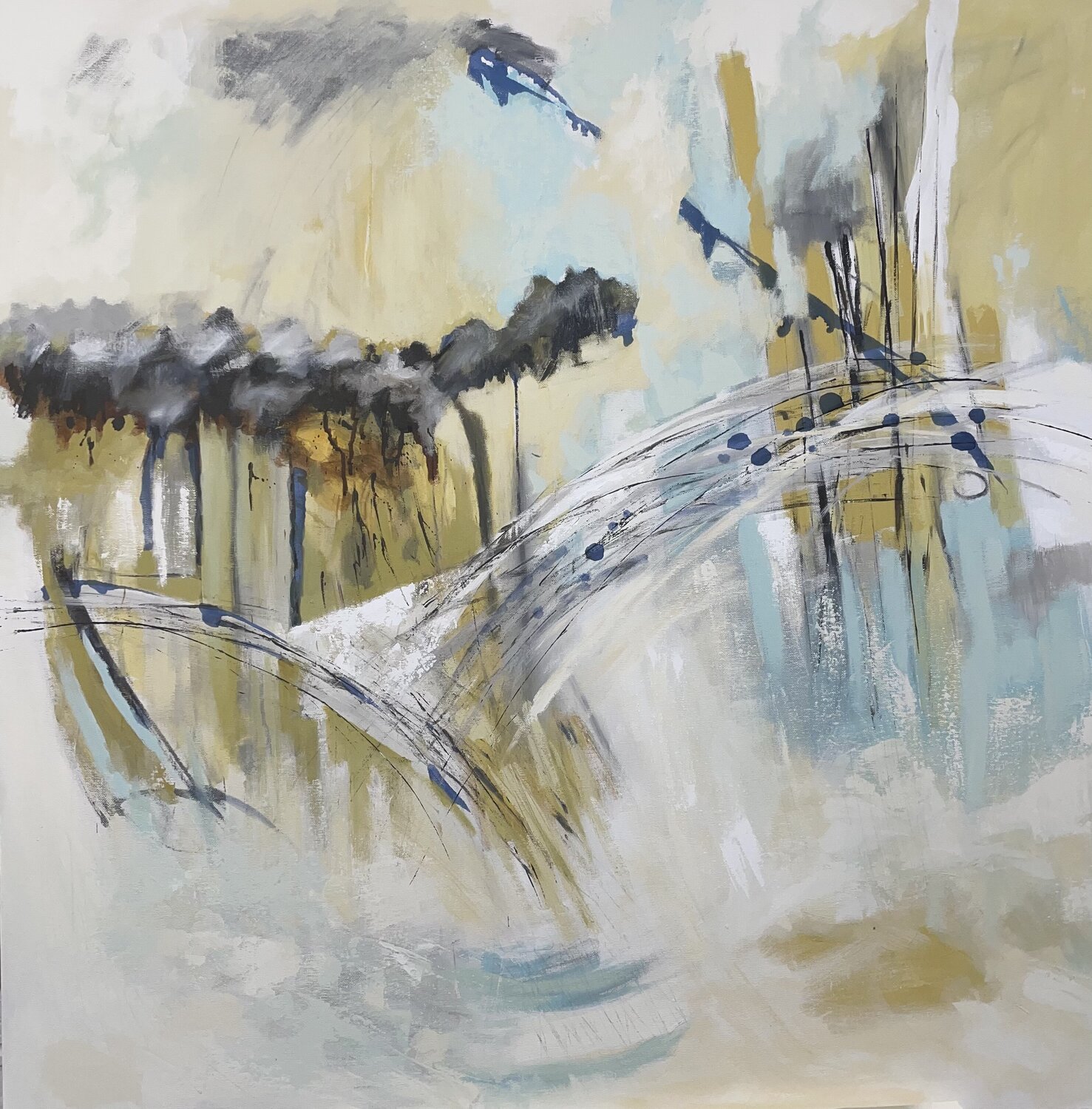 Winters Tale Jan Park Peinture originale à vendre