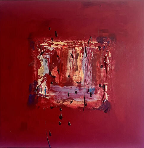 Burnt ruins by Jenny mccarty, Painting for Sale on Singulart