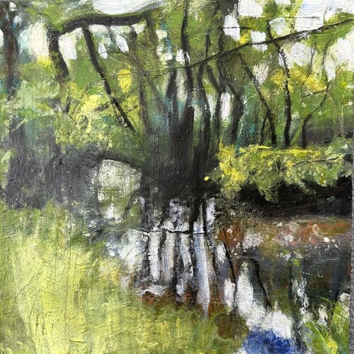 Listening To The River by Maureen Connolly, 絵画 for Sale on Singulart