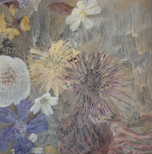 Florealis by Maria Mikloskova, Work on Paper for Sale on Singulart