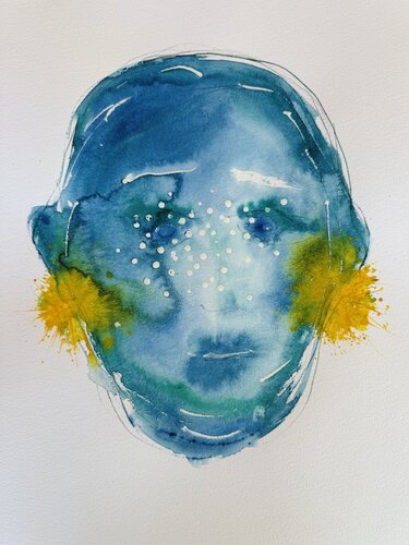 Portrait of a Lady par Maria Mikloskova, Peinture en vente sur Singulart