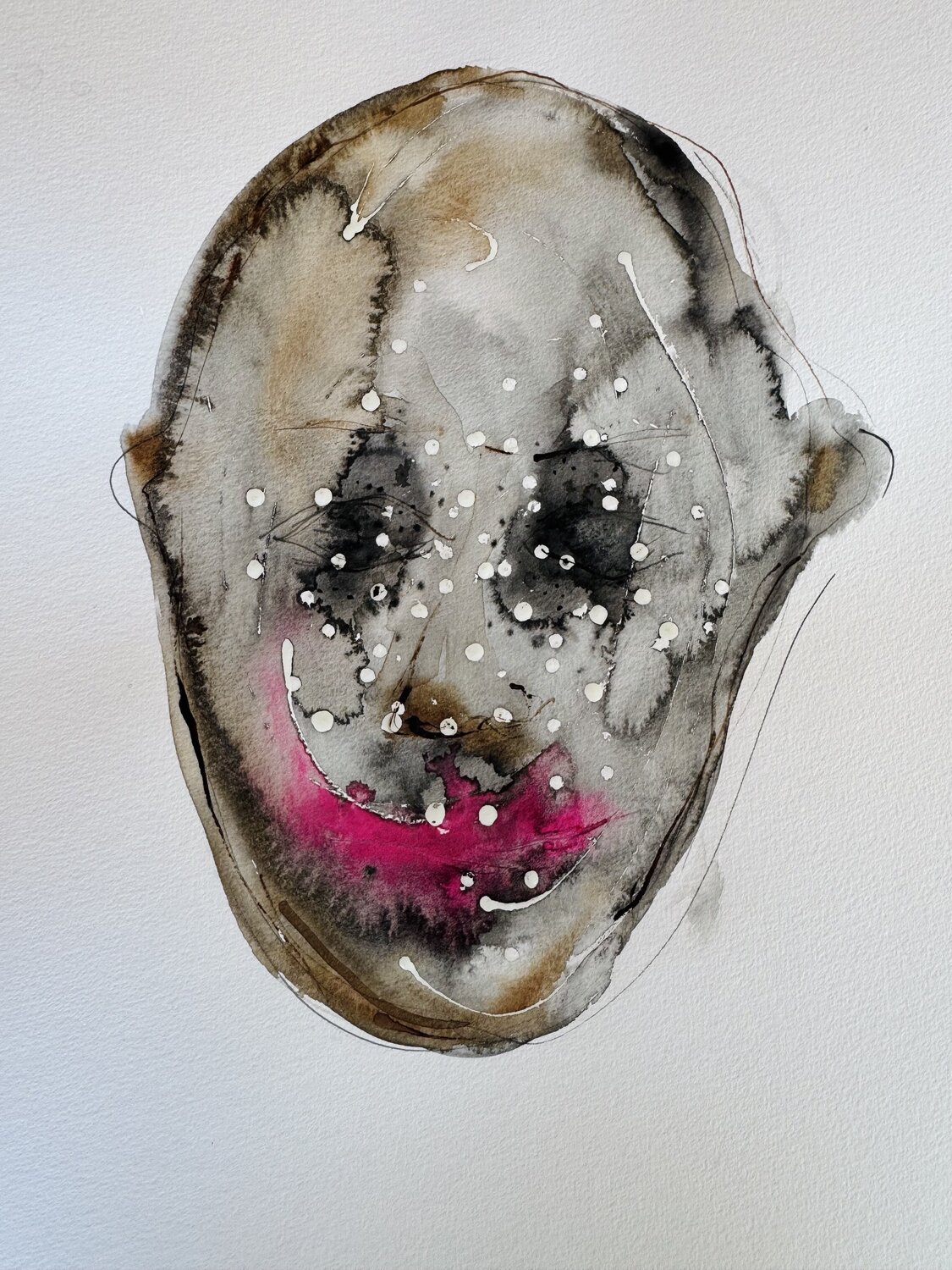 Don't be afraid of me Maria Mikloskova Peinture originale à vendre